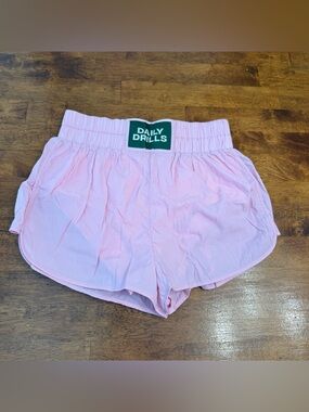 Daily Drills Bounce Shorts LadyBird Light Pink Women's Athletic size large
